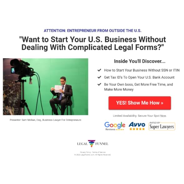 Copy and Paste Legal Funnel Into Your Own Account